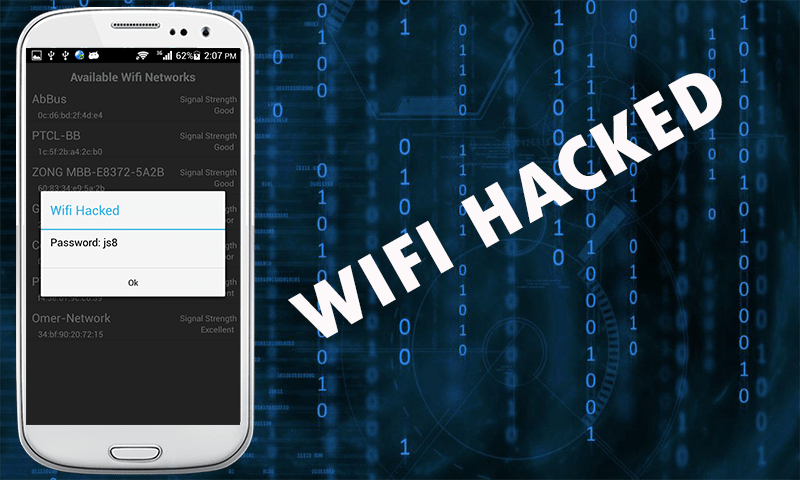 Wifi password hacker for android